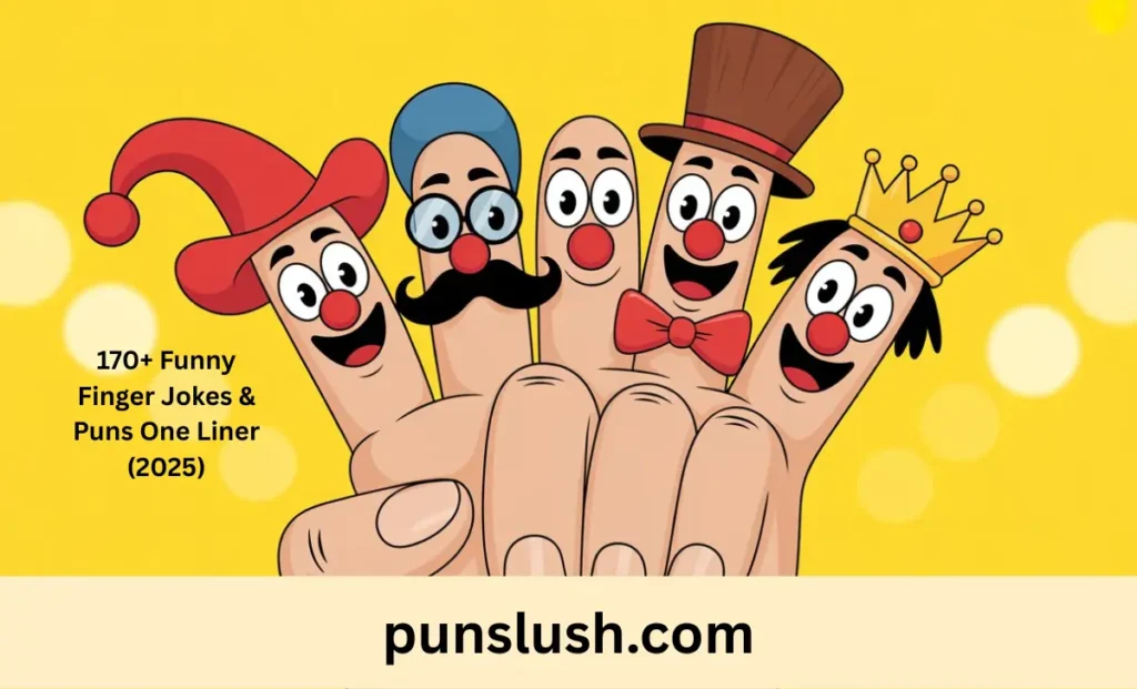170+ Funny Finger Jokes & Puns One Liner (2025)