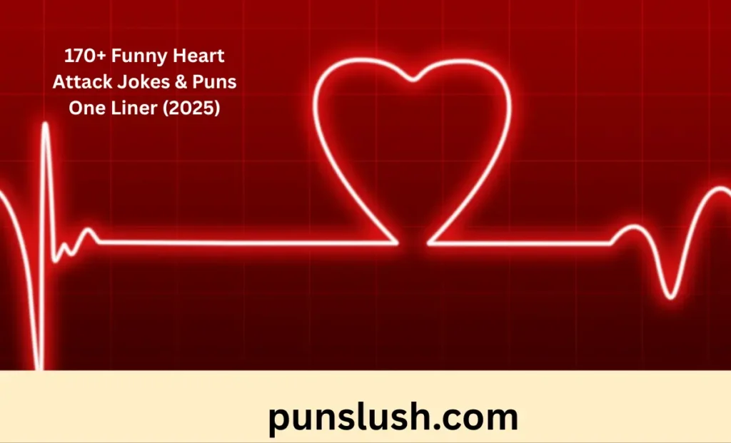 170+ Funny Heart Attack Jokes & Puns One Liner (2025)