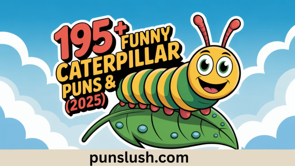 195+ Funny Caterpillar Puns & Jokes One Liner (2025)