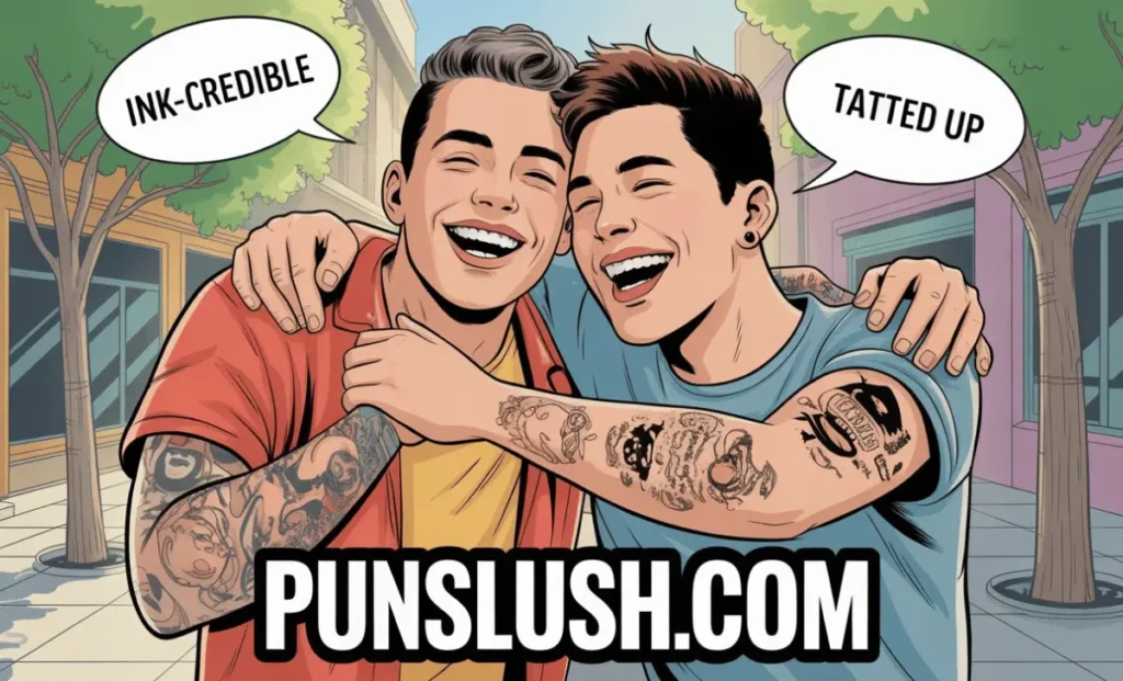 Tattoo Puns Captions