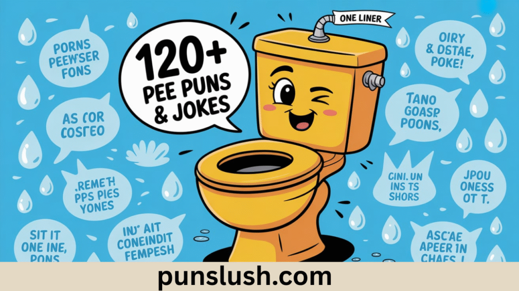 120+ Pee Puns & Jokes One Liner