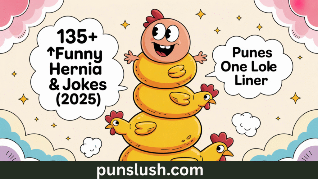 135+ 😊Funny Hernia Puns & Jokes One Liner (2025)