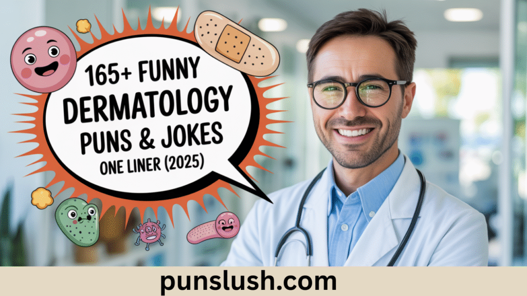 165+ Funny Dermatology Puns & Jokes One Liner (2025)