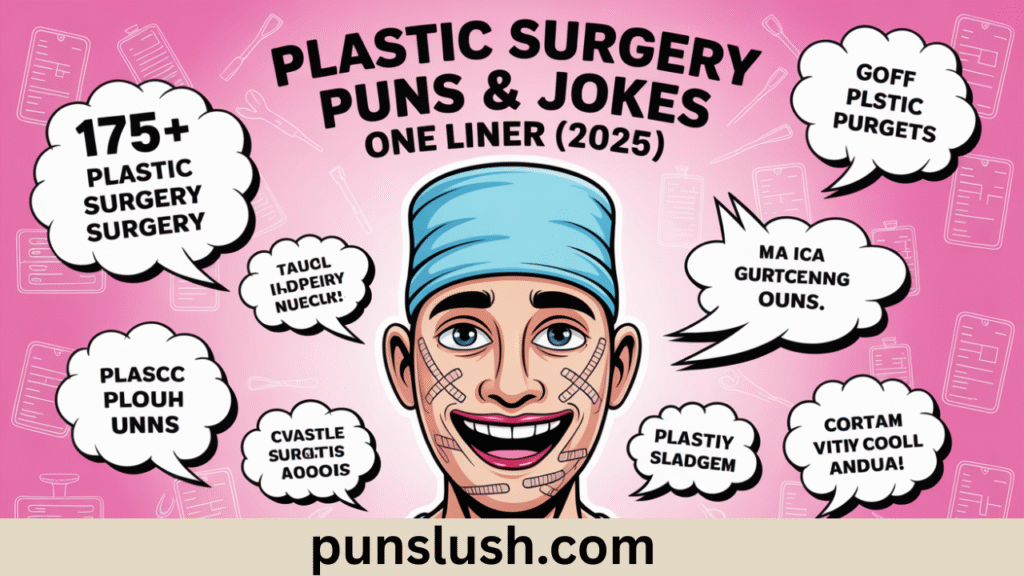 175+ Funny Plastic surgery Puns & Jokes One Liner (2025)
