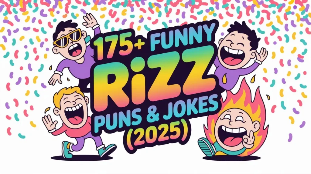 175+ Funny Rizz Puns & Jokes One Liner (2025)
