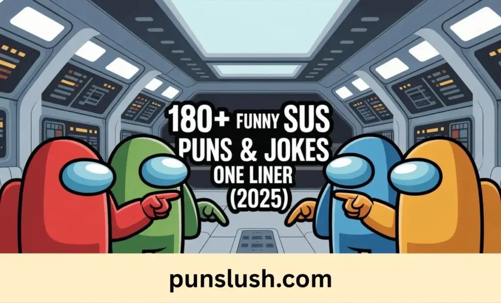 180+ Funny Sus Puns & Jokes One Liner (2025)