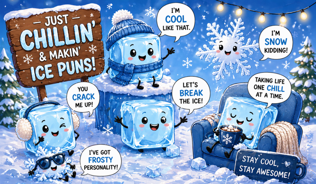 Ice puns one liners