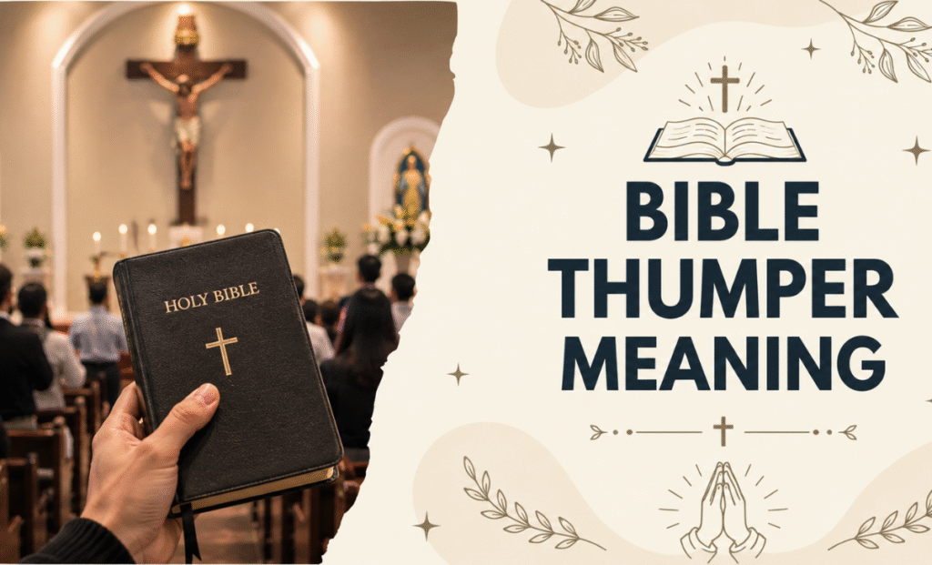 Bible Thumper Meaning