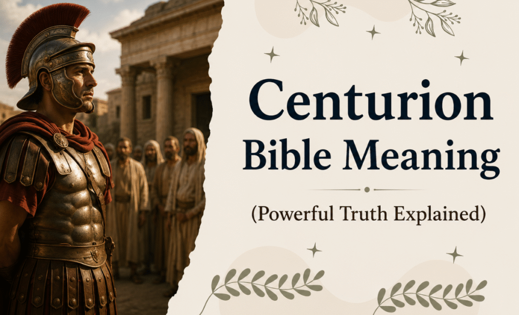 Centurion Bible Meaning (Powerful Truth Explained)