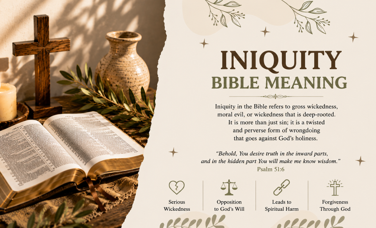 Iniquity Bible Meaning What the Bible Really Says