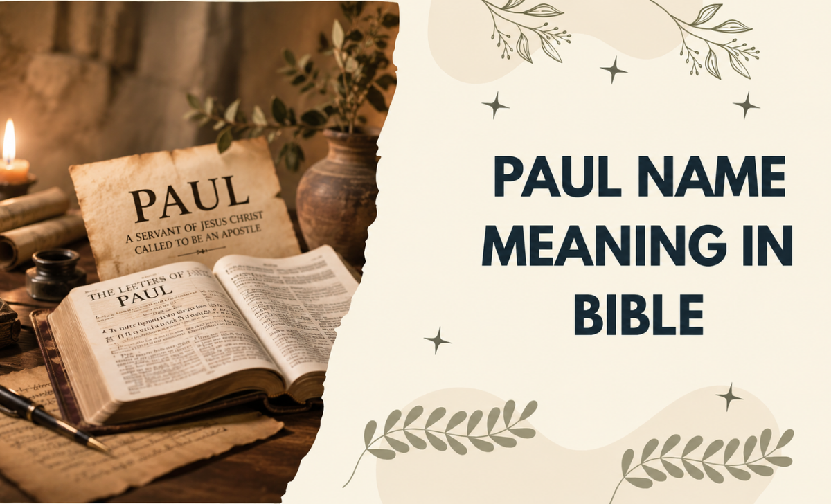 Paul Name Meaning in Bible (Spiritual Truth Explained)