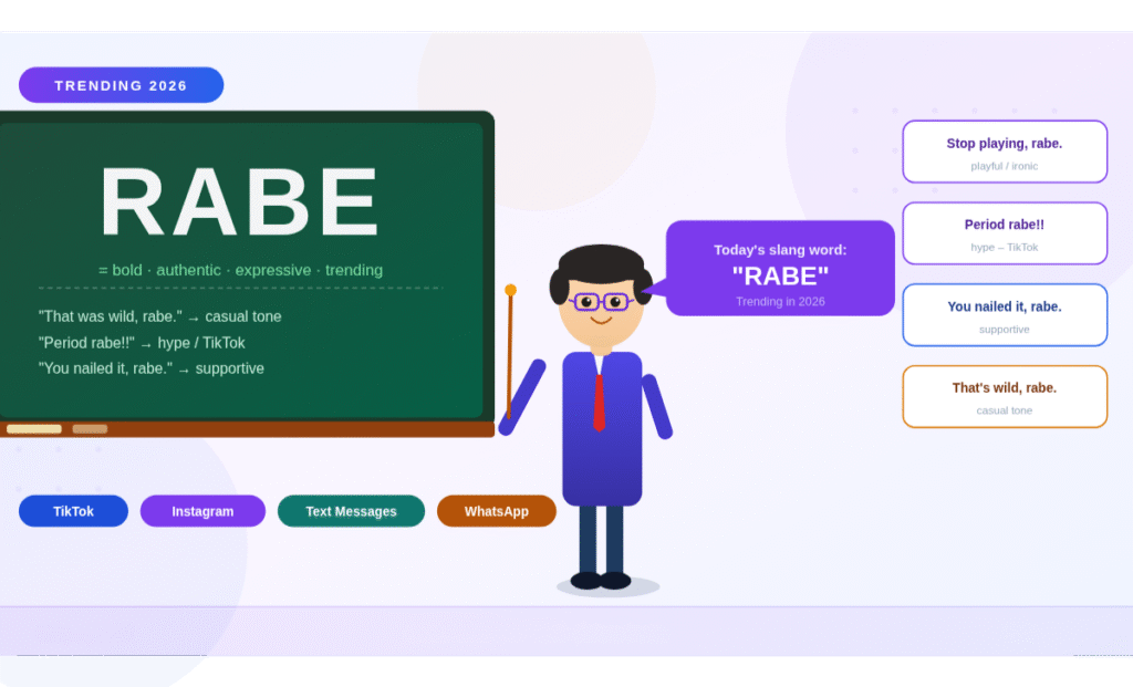 Rabe Slang Meaning