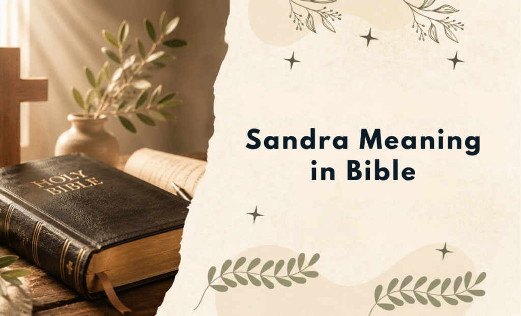 Sandra Meaning in Bible