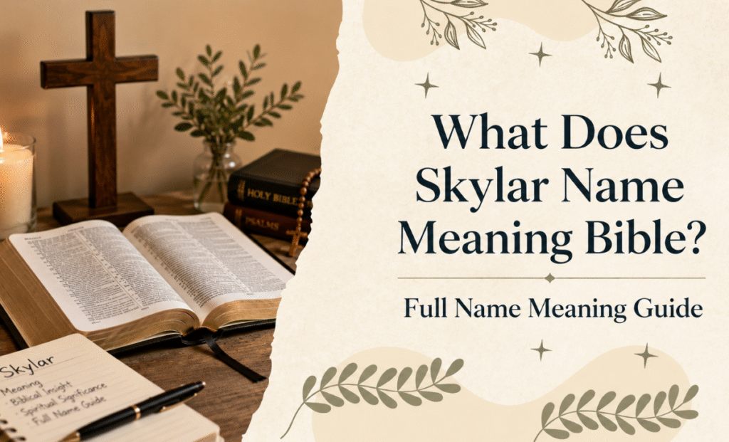 Skylar Name Meaning Bible