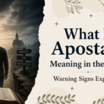 Apostasy Meaning in the Bible: Warning Signs Explained