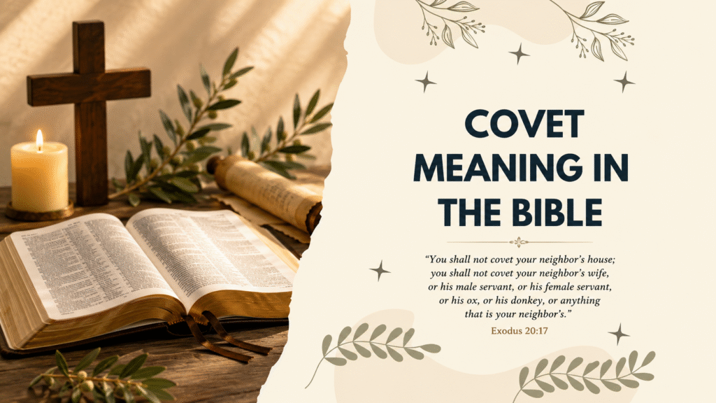 covet meaning in the bible
