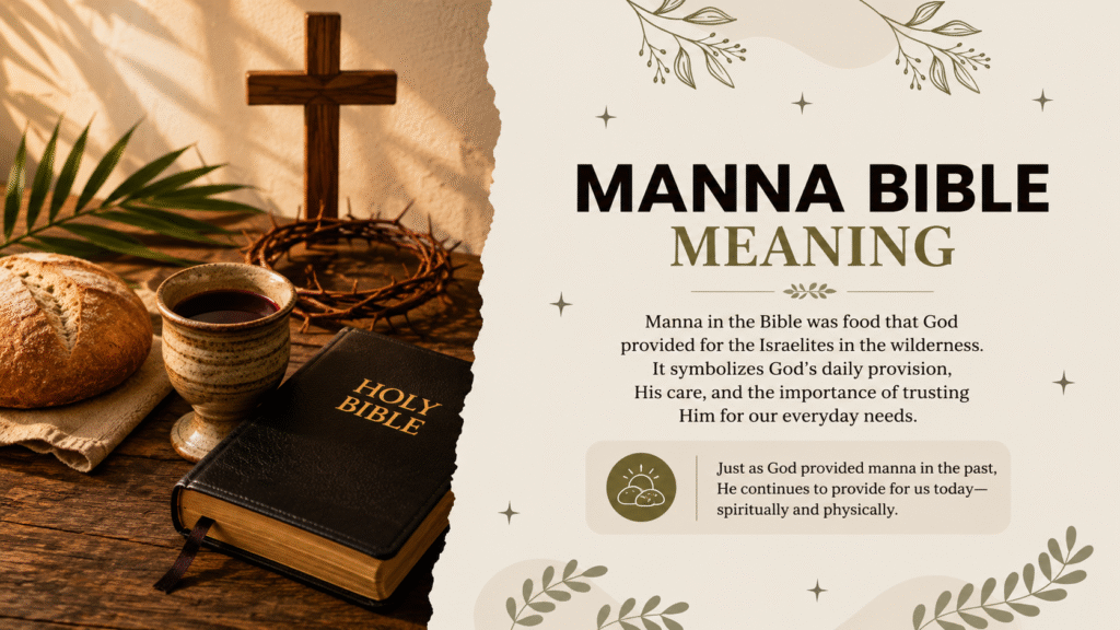 manna bible meaning