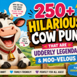 250+ Hilarious Cow Puns That Are Udderly Legendary & Moo-velous