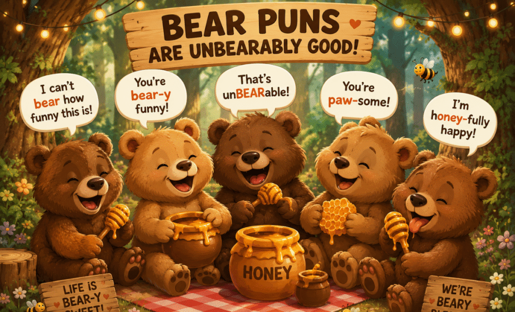 Bear Puns One Liners