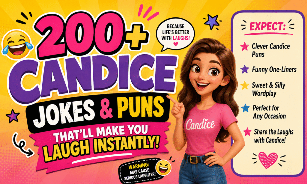 candice jokes puns