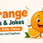Orange Puns & Jokes – Funny, Cute, Clever One-Liners and Captions