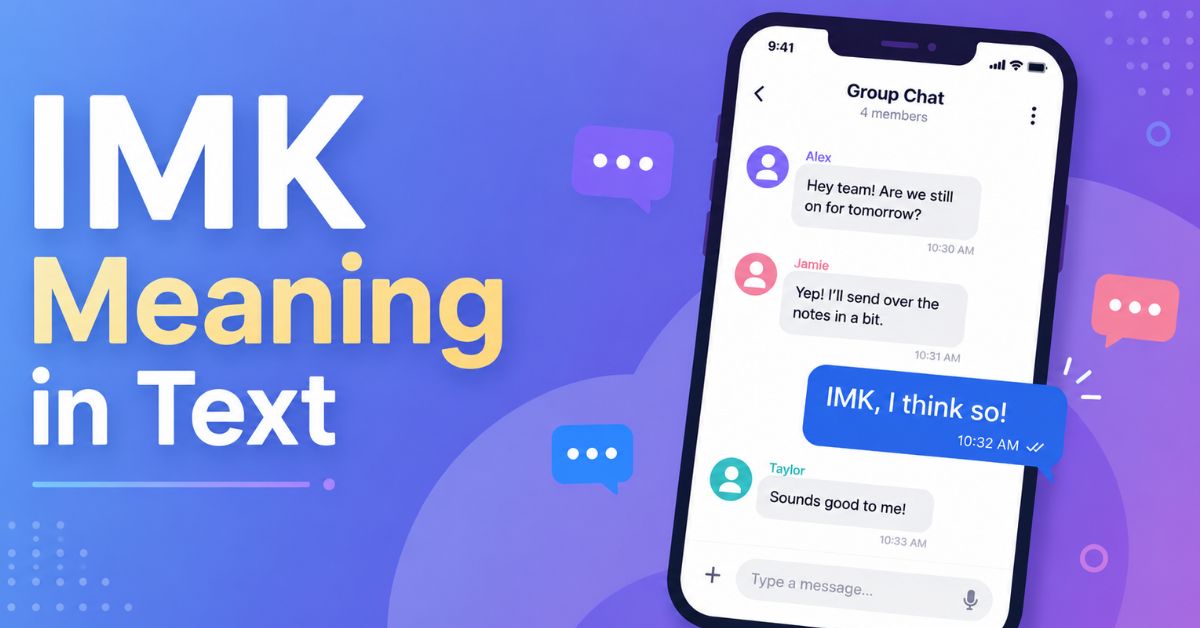 imk meaning in text